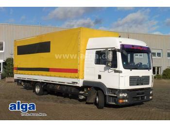 Curtain side truck MAN 12.240 TGL/Schlafkabine/LBW/AHK/Klima: picture 1