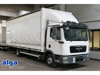 Curtain side truck MAN 12.250 TGL, Gardine, 7,1 m. lang, 1,5 t. LBW.: picture 1