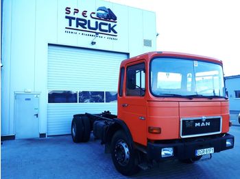 Cab chassis truck MAN 16.192, Big Steel, Steel / Stell , 6 cylinders ,Great condition: picture 1