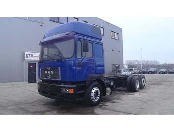 Cab chassis truck MAN 26.403 (6 CYLINDER WITH -GEARBOX / 6X2 / 8 TIRES / EURO 2): picture 1