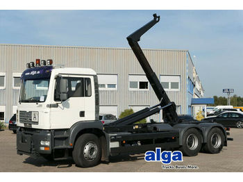 Hook lift truck MAN 26.430 TGA 6x4, Meiller RK20.65, Klima, Schalter: picture 1
