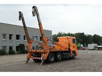 Skip loader truck MAN 26.440 TGS BL 6x2, Gergen TAK28, Lenk-Lift-Achse: picture 2