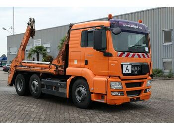 Skip loader truck MAN 26.440 TGS BL 6x2, Gergen TAK28, Lenk-Lift-Achse: picture 3