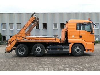 Skip loader truck MAN 26.440 TGS BL 6x2, Gergen TAK28, Lenk-Lift-Achse: picture 4