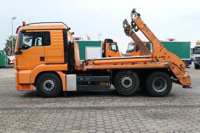 Skip loader truck MAN 26.440 TGS BL 6x2, Gergen TAK28, Lenk-Lift-Achse: picture 6