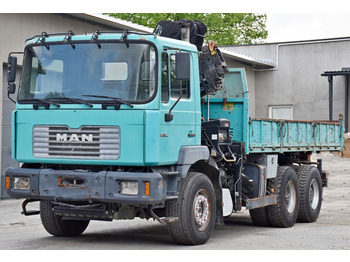 MAN 27-314 * HIAB 220 - 3 + FUNK * 6x4  - Tipper, Crane truck: picture 3