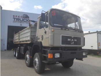 Tipper MAN 35.362,Full Steel, 8x8, ZF, 6 Cylinder: picture 1