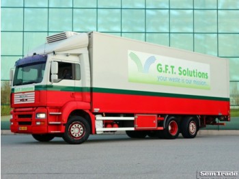 Box truck MAN H20 TGA 26.313 CLOSED BOX WITH TAIL LIFT EURO 3 FULL AIR: picture 1