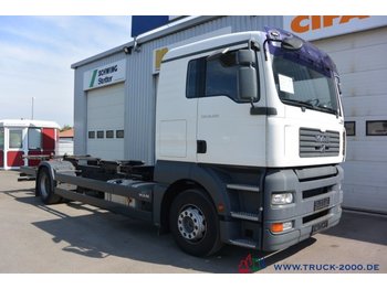 Container transporter/ Swap body truck MAN TGA 18.350 BDF 1.Hand 5 Sitzer Klima Schalter: picture 1