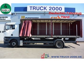 Curtain side truck MAN TGA 18.350 Pritsche/Plane 1.Hd 5 Sitze Schalter: picture 1