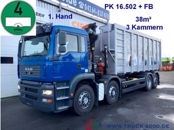 Tipper MAN TGA 35.430 Wertstoff Glas Metall Recycling Klima: picture 1