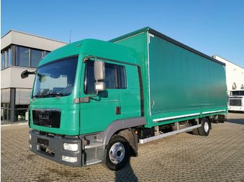 Curtain side truck MAN TGL 12.180 4x2 BL / Ladebordwand: picture 1
