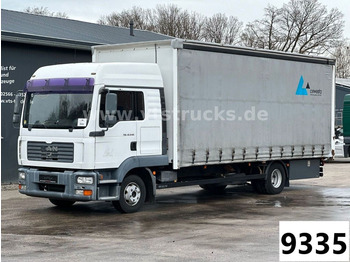 Curtain side truck MAN TGL 12.240
