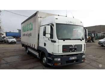 Curtain side truck MAN TGL 8.210: picture 1