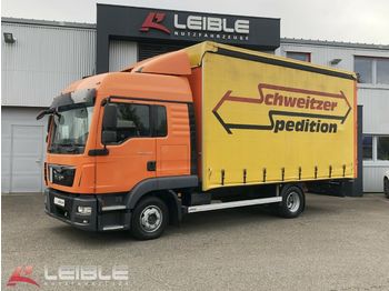 Curtain side truck MAN TGL 8.250 LX/EURO 6/Junge Aufbau/Schalter 8G: picture 1