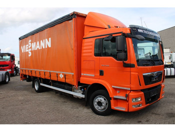 Curtain side truck MAN TGM 12.250 + EURO 6 + manual + LIFT + BE apk 18-05-2024: picture 2