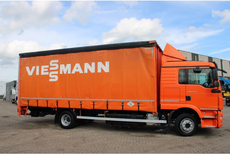 Curtain side truck MAN TGM 12.250 + EURO 6 + manual + LIFT + BE apk 18-05-2024: picture 7