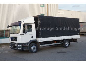 Curtain side truck MAN TGM 15.290 BL Pritsche 6,2m AHK 9250kg Nutzlast: picture 1