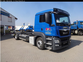 Container transporter/ Swap body truck MAN TGS 18.440 4x2 LL-U Euro 6, Wechselsystem, LBW,: picture 2