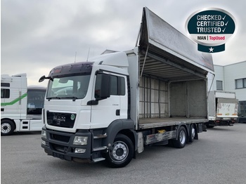 Curtain side truck MAN TGS 26.360 6X2-2 BL: picture 1