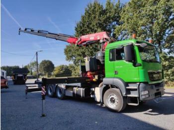 Dropside/ Flatbed truck MAN TGS 26.400 6x4: picture 1