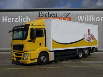 Box truck MAN TGS 26.400 LL 6x2, LBW, nachl. Liftachse, Luft: picture 1