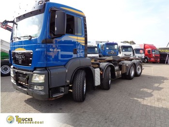Cable system truck MAN TGS 35.480 reserved Euro 5 + CONTAINER CABLE SYSTEM + 8x4 Hydro drive: picture 1