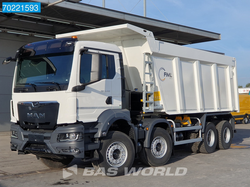 New Tipper MAN TGS 41.400 8X4 NEW! Euro 5 Manual 25m3 Steelsuspension Body-Heating: picture 17