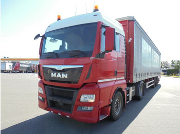 Curtain side truck MAN TGX 18.480