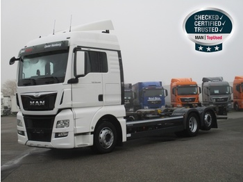 Container transporter/ Swap body truck MAN TGX 26.440 6X2-4 LL, Euro 6, XLX, Intarder: picture 1