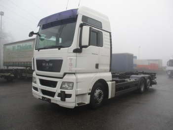 Container transporter/ Swap body truck MAN TGX 26.440 BDF, Automatic, E5, Retarder,: picture 1