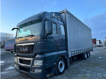 Curtain side truck MAN TGX 26.440