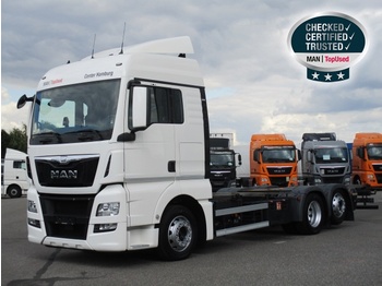 Container transporter/ Swap body truck MAN TGX 26.480 6X2-2 LL: picture 1