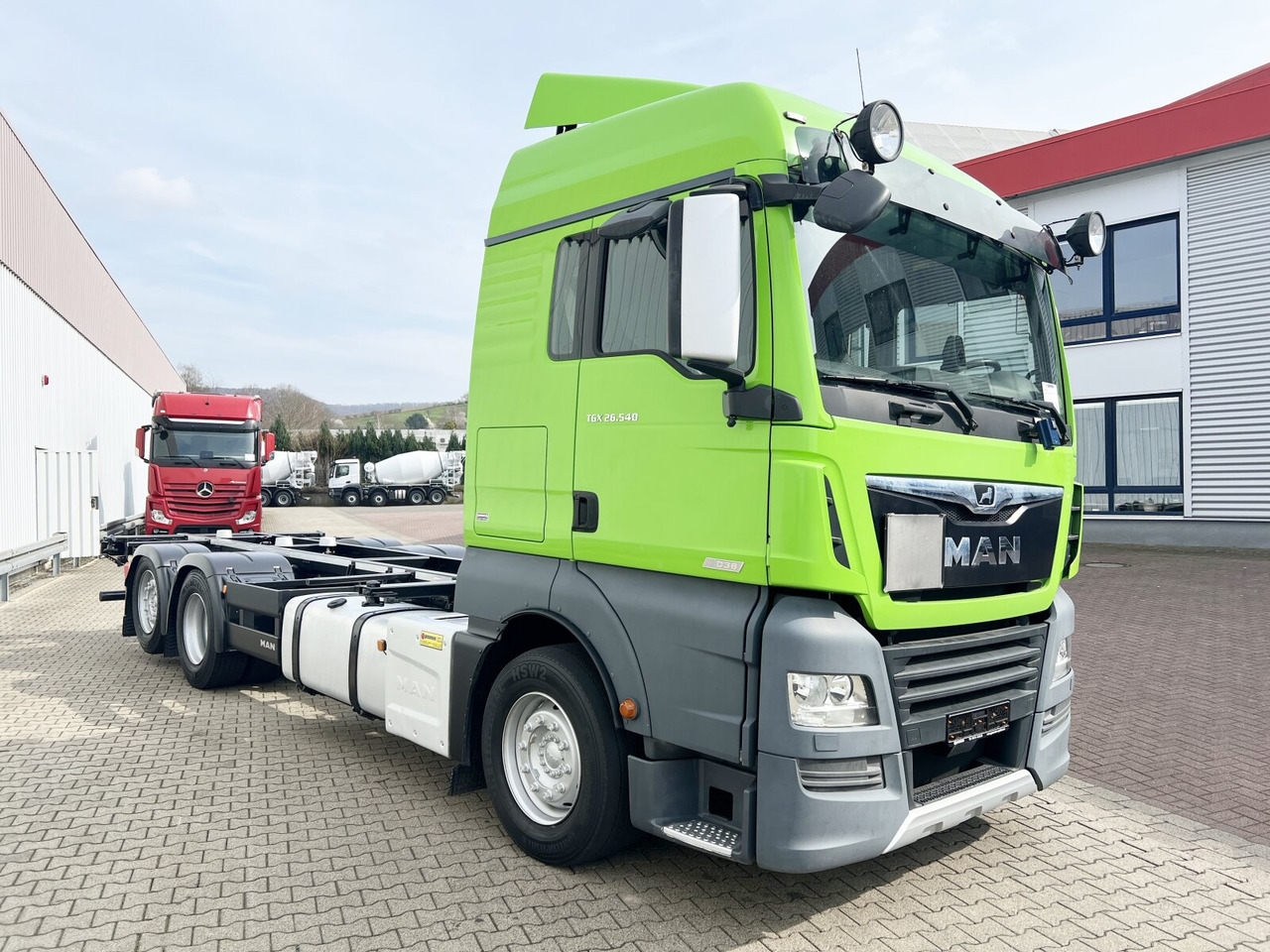 Container transporter/ Swap body truck MAN TGX 26.540 6X2-2 LL TGX 26.540 6X2-2 LL, Intarder, Liftachse, ADR: picture 8