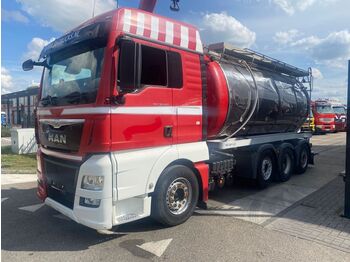 Tanker truck MAN TGX 32.480 8X2 EURO 6 + TANK - 3 COMPARTMENTS: picture 1