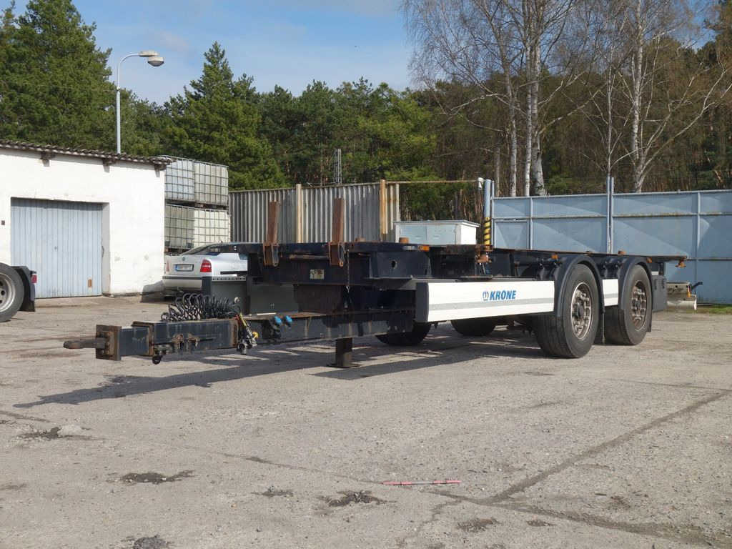 Container transporter/ Swap body truck MAN TGX 500 6x2 + Krone: picture 13