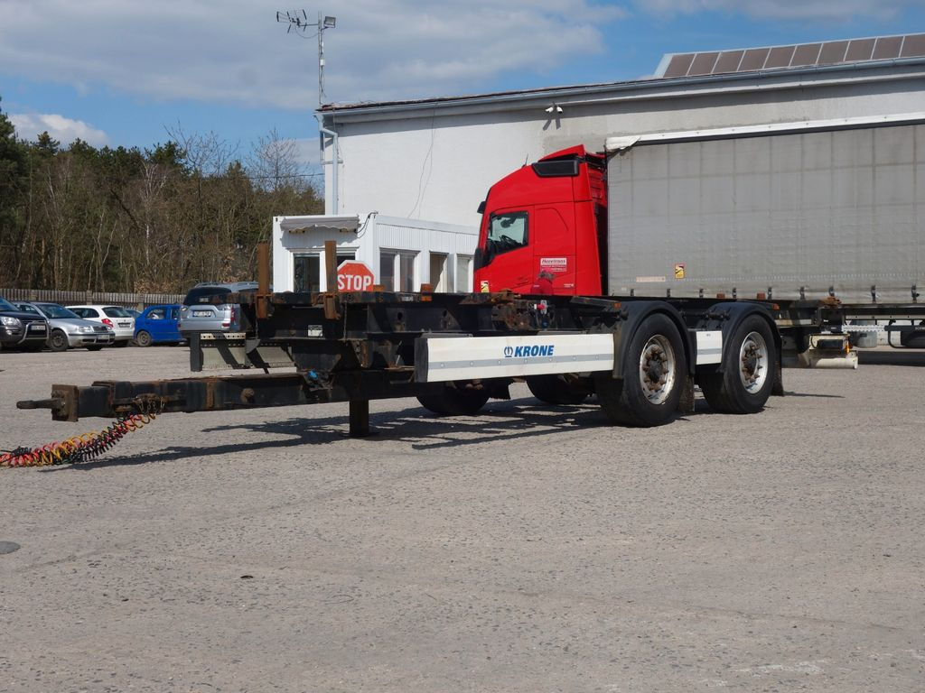 Container transporter/ Swap body truck MAN TGX 500 6x2 + Krone: picture 11