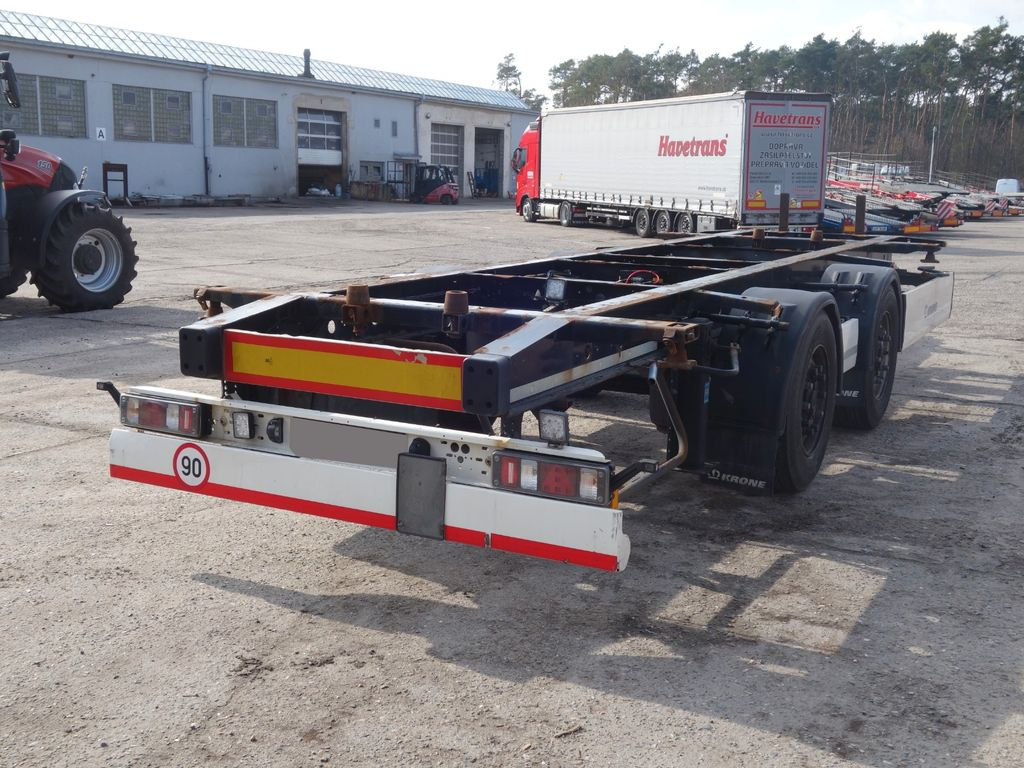 Container transporter/ Swap body truck MAN TGX 500 6x2 + Krone: picture 14