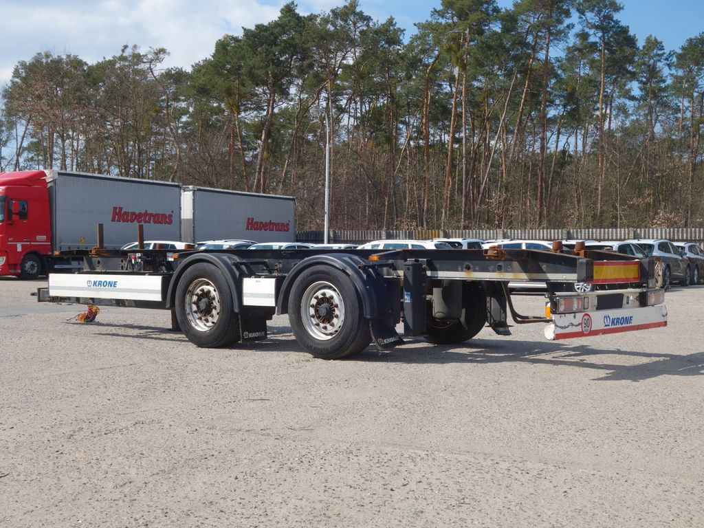 Container transporter/ Swap body truck MAN TGX 500 6x2 + Krone: picture 12