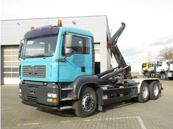 Hook lift truck MAN TG-A 26.390 6x4 Abrollkipper Meiller: picture 1