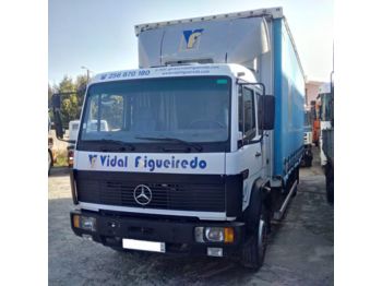 Curtain side truck MERCEDES-BENZ 1217 left hand drive 6 cylinder 12 ton: picture 1