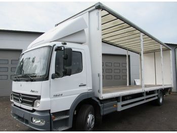 Curtain side truck MERCEDES-BENZ ATEGO 1624: picture 1