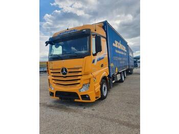 Curtain side truck Mercedes Actros 2542 LL MEGA JUMBO ZUG H&W: picture 3