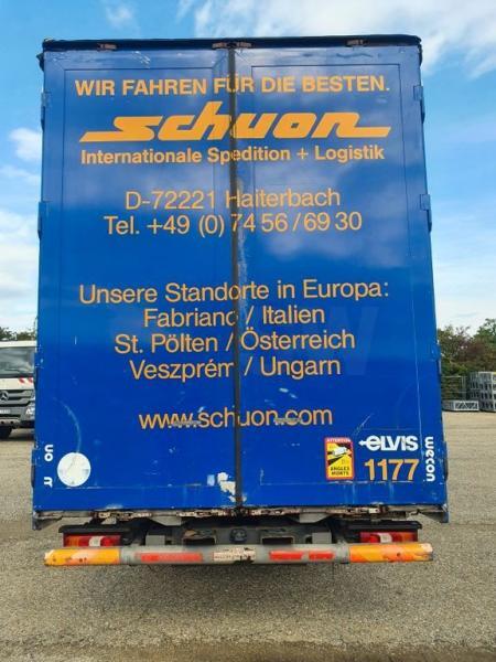 Curtain side truck Mercedes Actros 2542 LL MEGA JUMBO ZUG H&W: picture 6