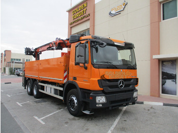 Mercedes Actros 2641 6x4 with ATLAS 170.2 Block Crane - Crane truck: picture 1