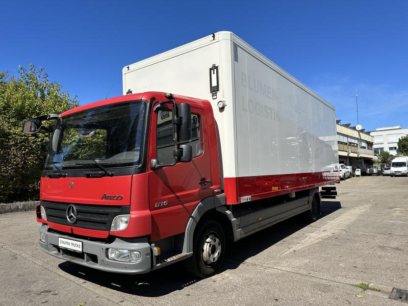 Box truck Mercedes Atego 816 L Blumentransporter ISO-Koffer: picture 11