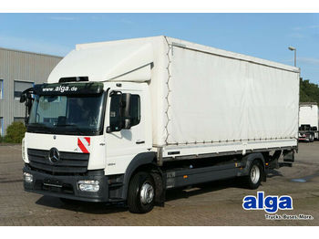 Curtain side truck Mercedes-Benz 1224 L Atego, Schiebeplane, LBW 1,5to., Euro 6: picture 1