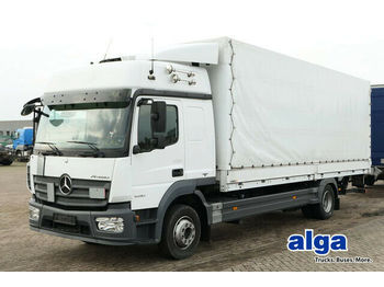 Curtain side truck Mercedes-Benz 1230 L Atego, L-Fhs., Plane, 7.200mm lang, LBW: picture 1