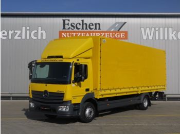 Dropside/ Flatbed truck Mercedes-Benz 1230 L, MBB-Ladebordwand: picture 1
