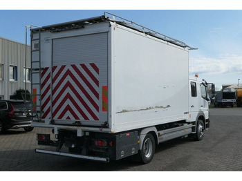 Box truck, Crane truck Mercedes-Benz 1318 Atego 4x2, DOKA, Servicwagen, AHK,Werkstatt: picture 2